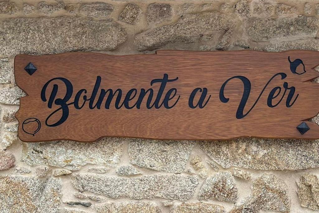 Casa Bolmente A Ver En La Ribeira Sacra. Sober Exterior foto
